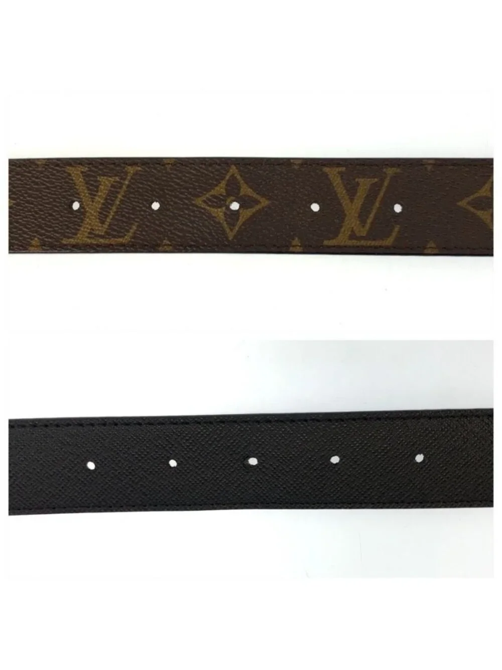 Louis Vuitton Monogram Ceinture LV Initial 85 Belt Reversible